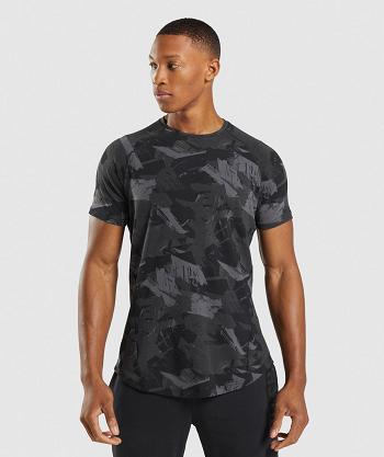 T Shirts Męskie Gymshark Bold Szare | PL 3885BEX